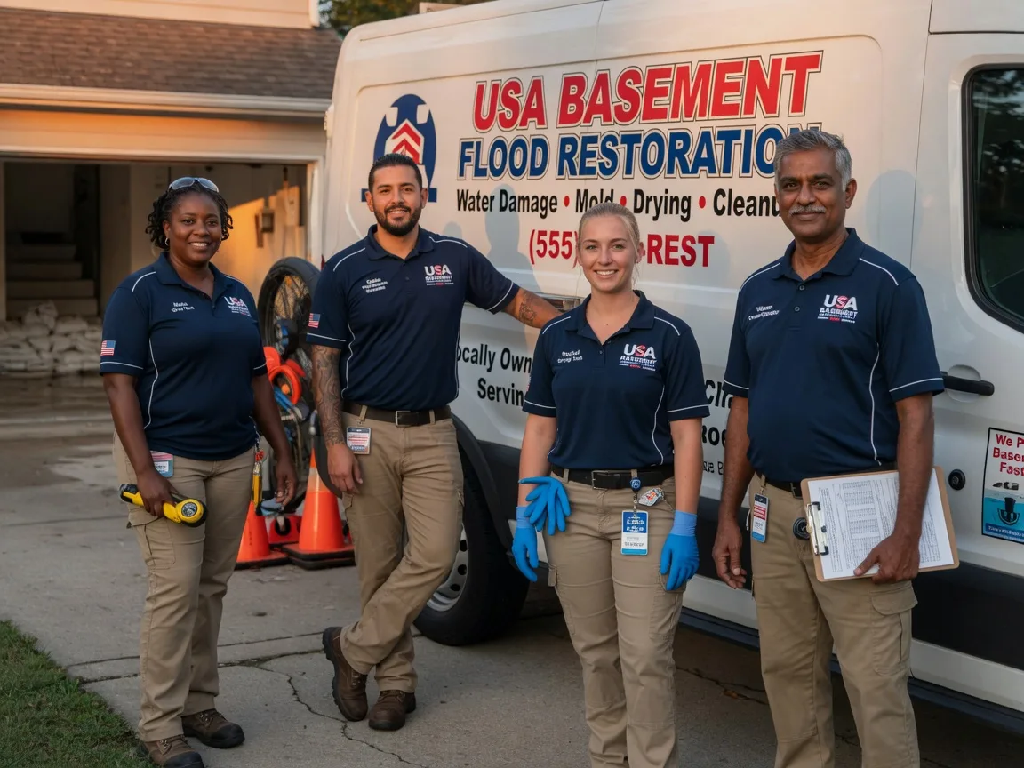 Basement Flood Cleanup company in Broussard, LA